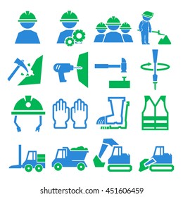 miners icon set
