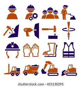 miners icon set