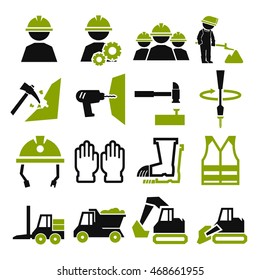 miners icon set