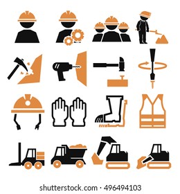 miners icon set