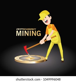 MINERS MINING ETHEREUM CRYPTOCURRENCY