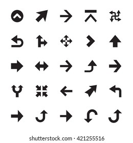 Mini Arrows Vector Icons 3