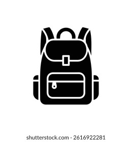 Mini Backpack - 90s Girl Style Black Icon