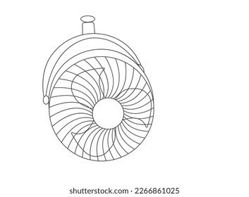 Mini battery rechargeable fan connect the power bank or power supply to charge anytime and anywhere. Made of durable brushless motor inserts and is good for you to sleep peacefully..