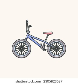 mini bike illustration, World Bicycle Day elements