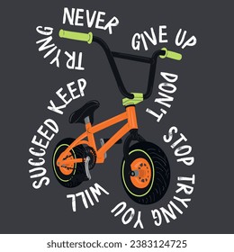 mini bike vector illustration graphic