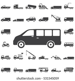 Mini Bus Icon