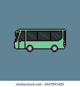 MINI BUS ICON PIXEL ART