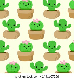 Mini Cactus On The Summer