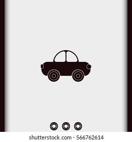 Mini car icon.