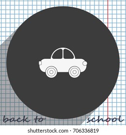 Mini car icon.
