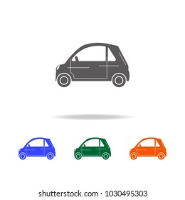 Mini car icon. Types of cars Elements in multi colored icons for mobile concept and web apps. Icons for website design and development, app development on white background