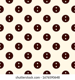 Mini circle seamless pattern. Classic geometric surface print. Repeated polka dot motif ornament. Simple geo dotted ornamental background. Modern minimal design texture. Vector abstract wallpaper