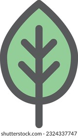 mini mini color icon leaf