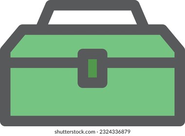 mini mini caja de herramientas de iconos de color