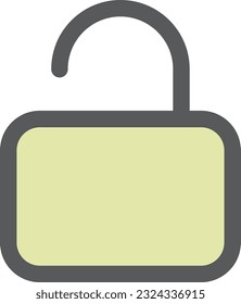 Mini-Farbsymbol Entsperren