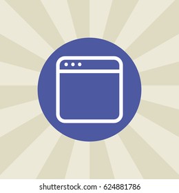 mini fridge icon. sign design. background