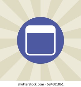 mini fridge icon. sign design. background