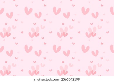 Mini geometric abstract heart shape Valentine's elements seamless pattern. perfect decorative design for background, wallpaper, paper cover, illustration, texture, embroidery, ornament, ceramic