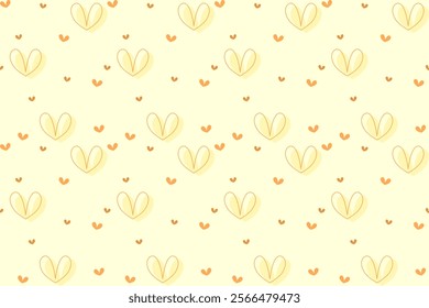 Mini geometric abstract heart shape Valentine's elements seamless pattern. perfect decorative design for background, wallpaper, paper cover, illustration, texture, embroidery, ornament, ceramic