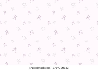 Mini abstrato geométrico forma coração dos elementos de Valentim padrão sem costura. design decorativo perfeito para o fundo, papel de parede, capa de papel, ilustração, textura, bordados, ornamento, cerâmica