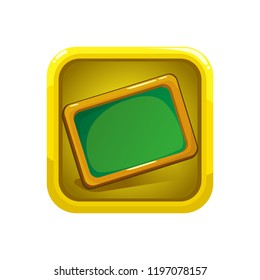 Mini green chalkboard illustration icon