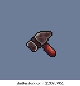 mini martillo en el estilo de píxel