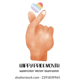 Mini-Herzpreis, Pride, Vektorgrafik