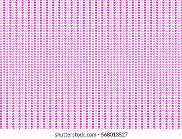 Mini Hearts Pink Halftone background for Valentines day, card and wedding backdrop.