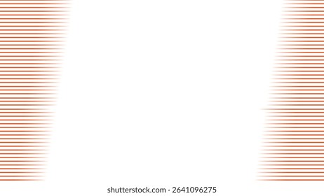 mini horizontal striped border background