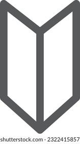 Mini mini icon beginner mark