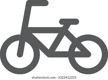 Mini mini icon illustration bicycle