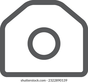 Mini mini cámara de ilustración de iconos