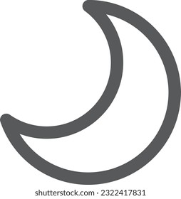 Mini mini ilustración de icono Moon