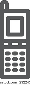 Mini mini icon mobile phone