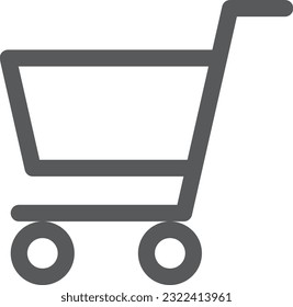 Mini mini icon shopping cart