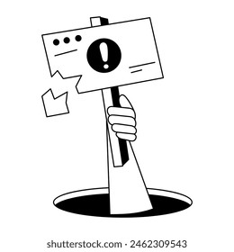 Mini Ilustraciones que representan medios de Sitio web