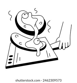 Mini Illustrations Depicting Website Media