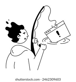 Mini Ilustraciones que representan medios de Sitio web