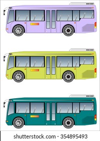 Mini Low floor city bus