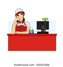 Mini market Cashier
