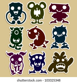 Mini monsters Set 1