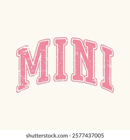 Mini - Retro vintage Valentine T-shirt Design