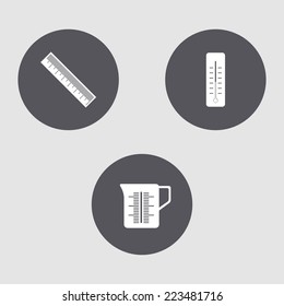 Mini set of devices of measurement.
