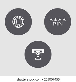Mini set - financial and business icons.