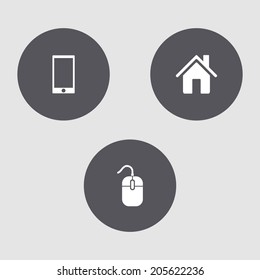 Mini set - Internet icons.