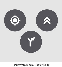 Mini set - navigation icons.