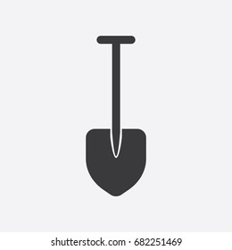 Mini shovel icon