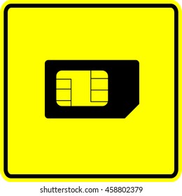 señal de tarjeta de minisim