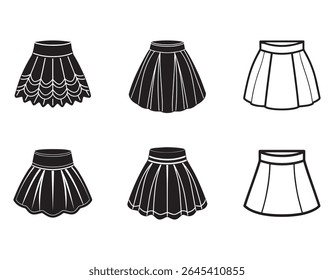 mini, skirt, design, woman, illustration, vignetting, fashion, garment, female, style, vector, apparel, silhouette, drawing, fabric, clothing, outline, icon, isolated, white, clothes, technical, girl,